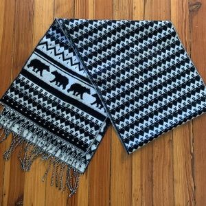 Warm Patterned Scarf